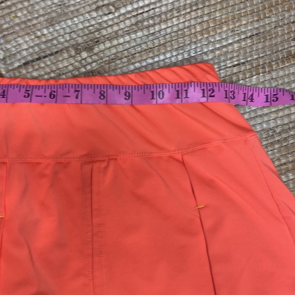 Lucky in Love neon Tangerine & Yellow Tennis Golf Sport Skort Size 0/2 - Picture 8 of 9